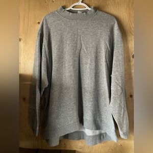 🌱$10/2 for $15! Oversized Grey Collared Sweatshirt